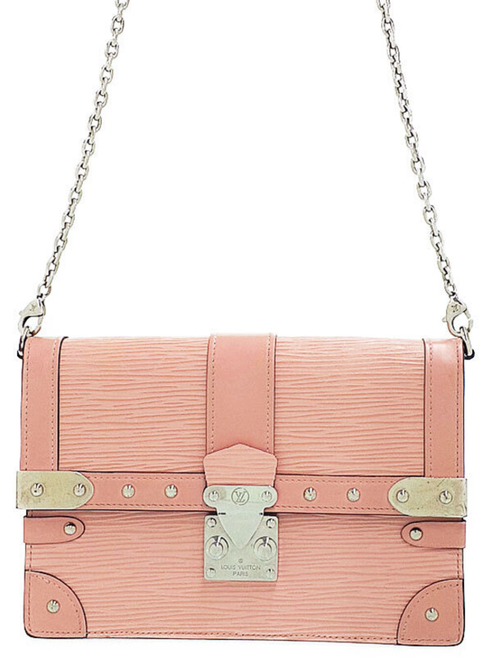 Louis Vuitton Epi Portefeuille Trunk Chain Wallet